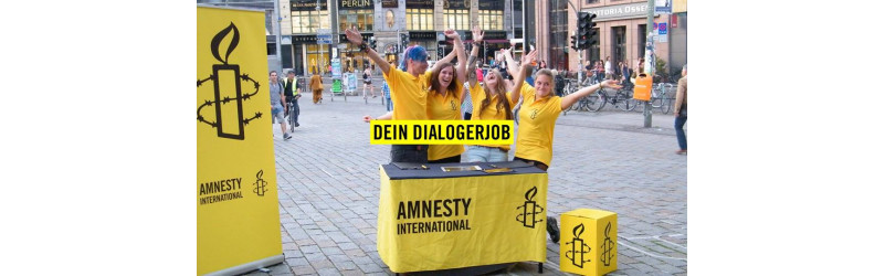  TOP Ferienjob – Promoter für Amnesty International - Nebenjob Hamburg 