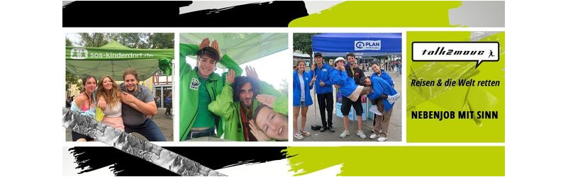 Kommunikationskünstler (m/w/d) gesucht: Sei der Meister des Wortes für eine gute Sache und verdiene bis zu 960€/Woche als Charity-Promoter:in