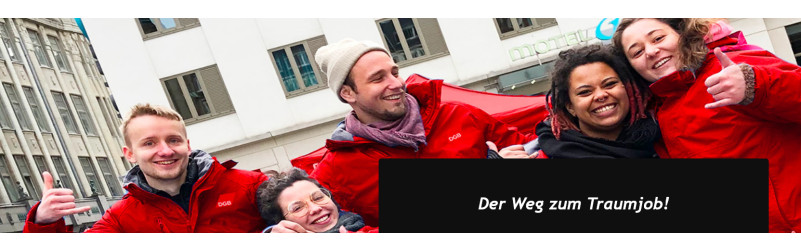 Lust auf Work and Travel? Dann komm mit uns auf Tour als Dialoger / Promoter (m/w/d) und verdiene bis zu 1200€ pro Woche!