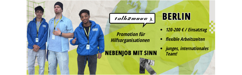 Kein klassischer Studentenjob: Hier lernst du Menschen kennen, statt nur Arbeitsstunden zu sammeln.