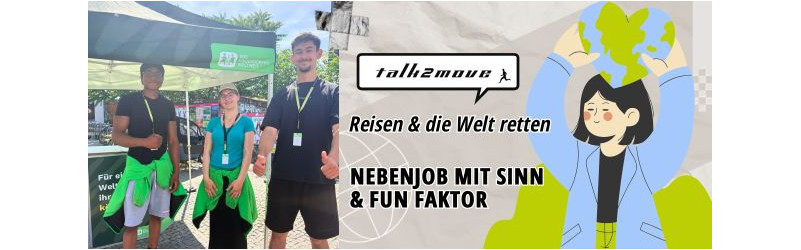 1500€/Woche: Lust auf einen Job, der DICH bewegt?