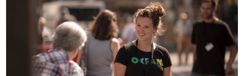 WERDE BOTSCHAFTER*IN FÜR OXFAM: DEIN JOB ALS DIALOGER*IN! - Nebenjob Gaggenau